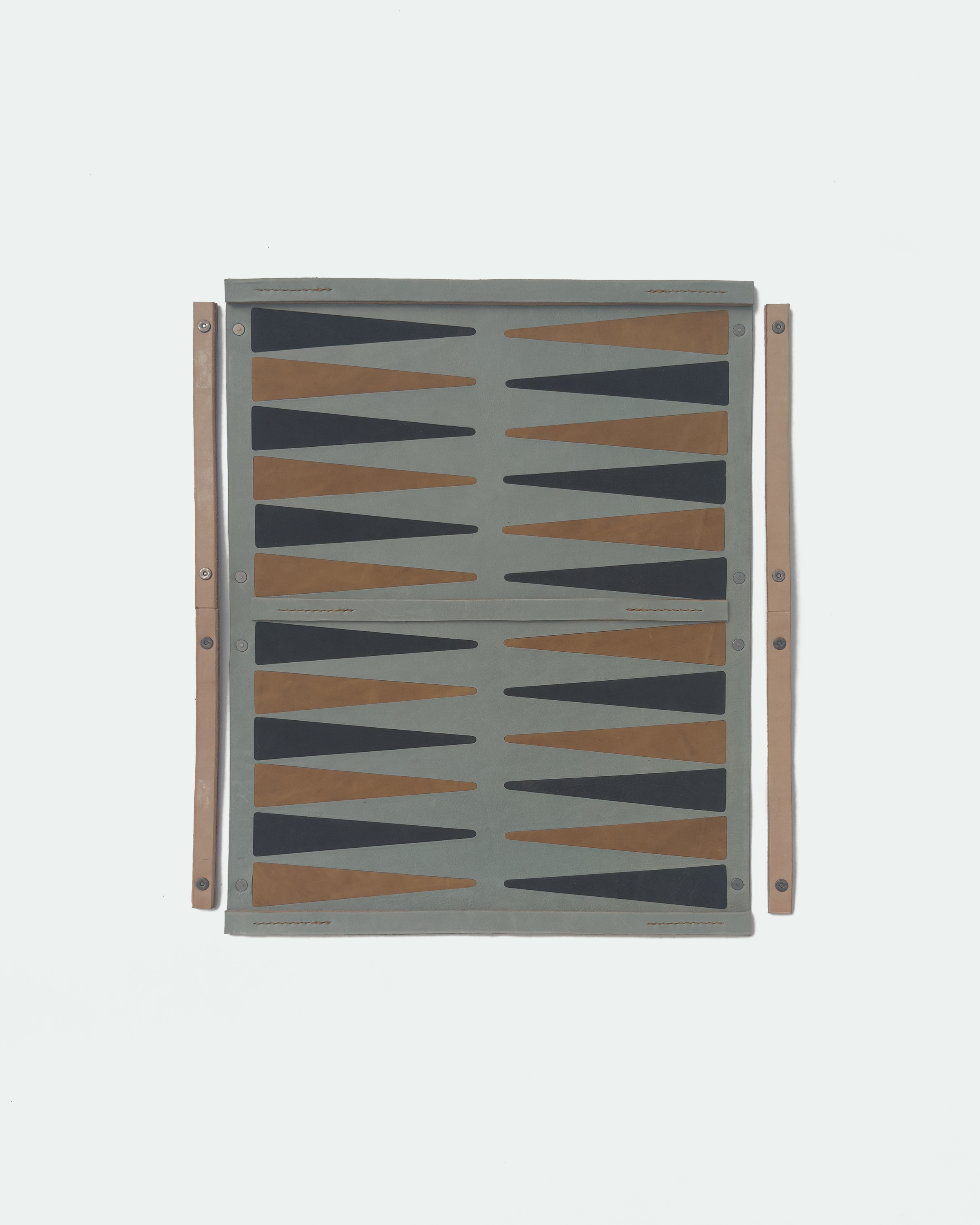 Minglewood Saddle Chrome Blue Tan Black