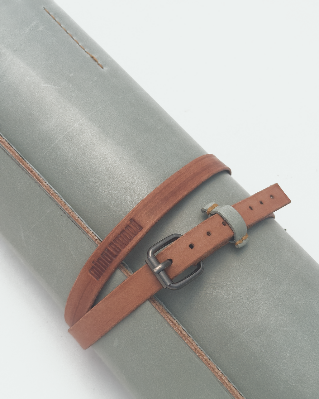 Minglewood Saddle Chrome Blue Tan Black