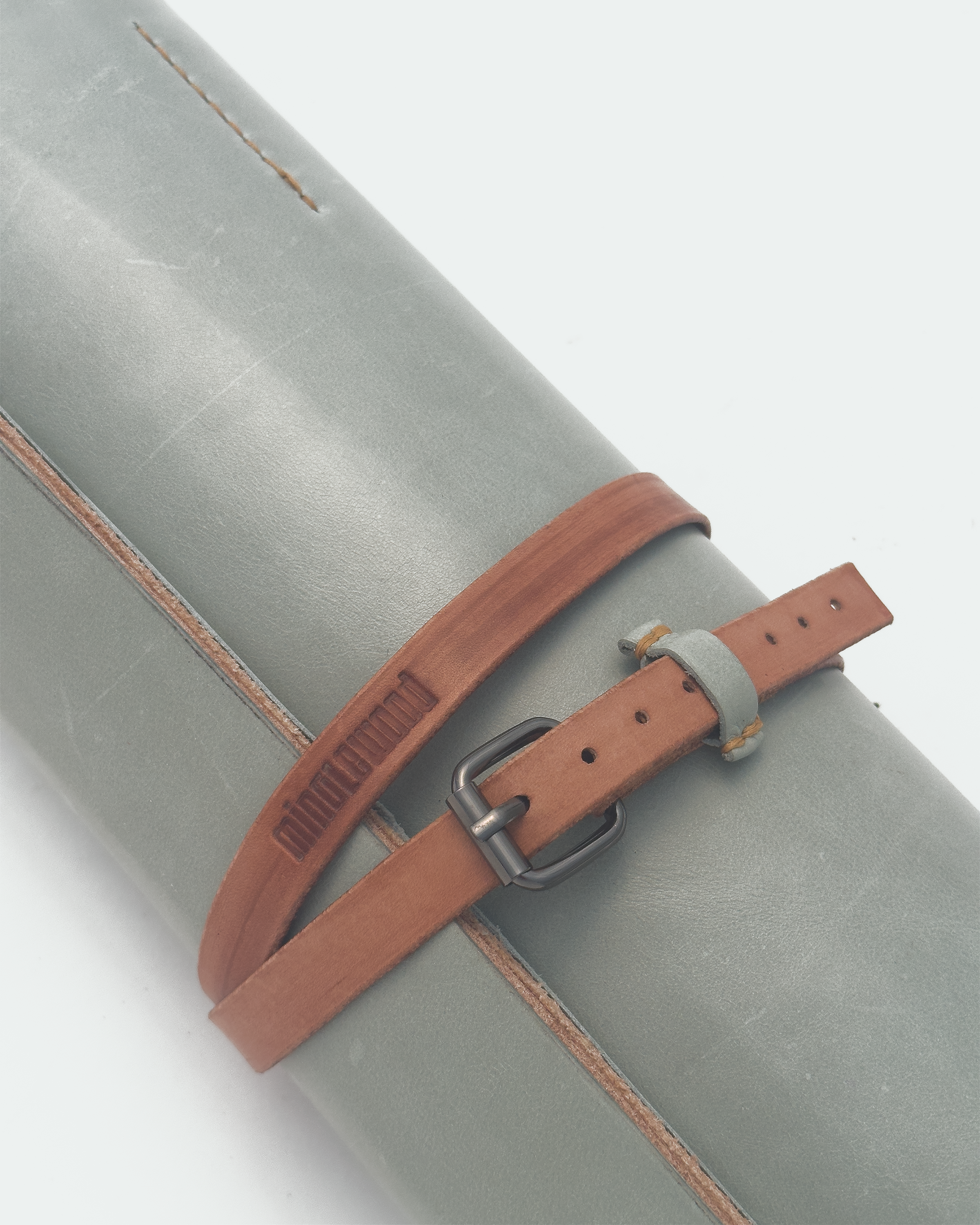 Minglewood Saddle Chrome Blue Tan Black