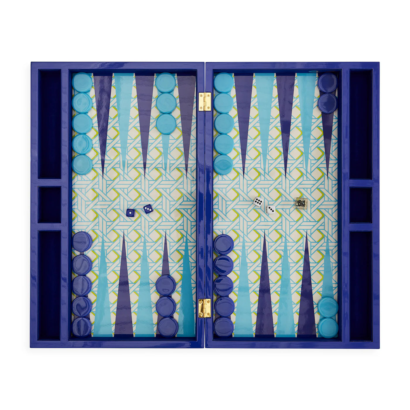 Jonathan Adler Basketweave Backgammon Board