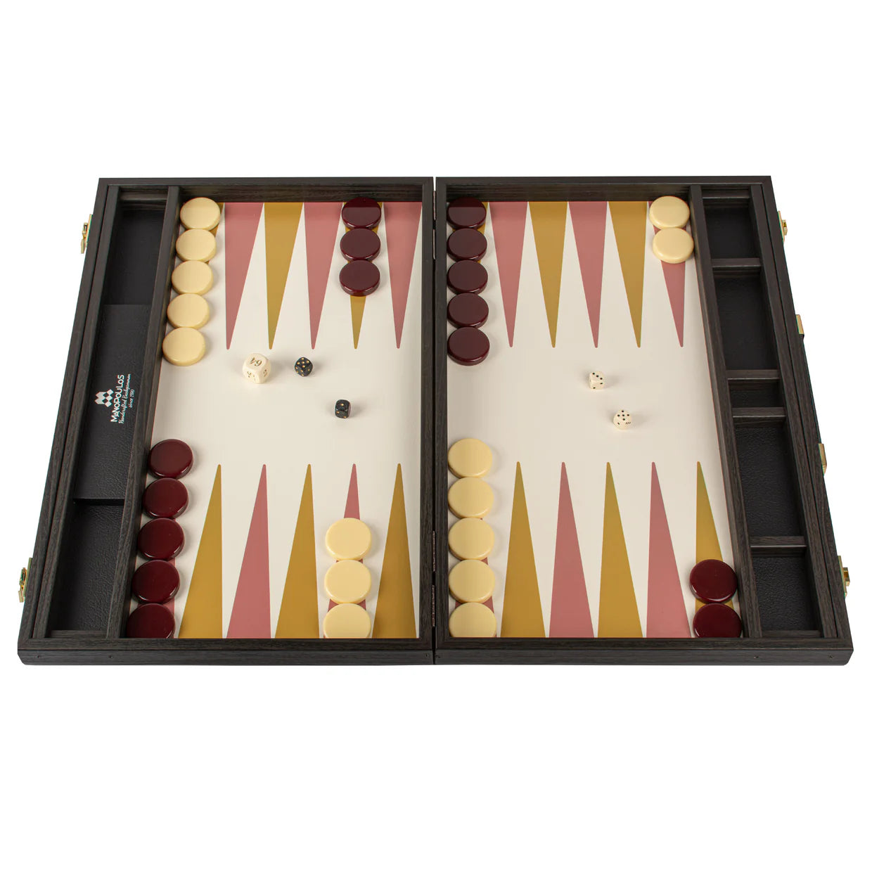 Manopoulos 21" Black/Pink/Tan