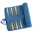 Manopoulos Suede Roll Blue