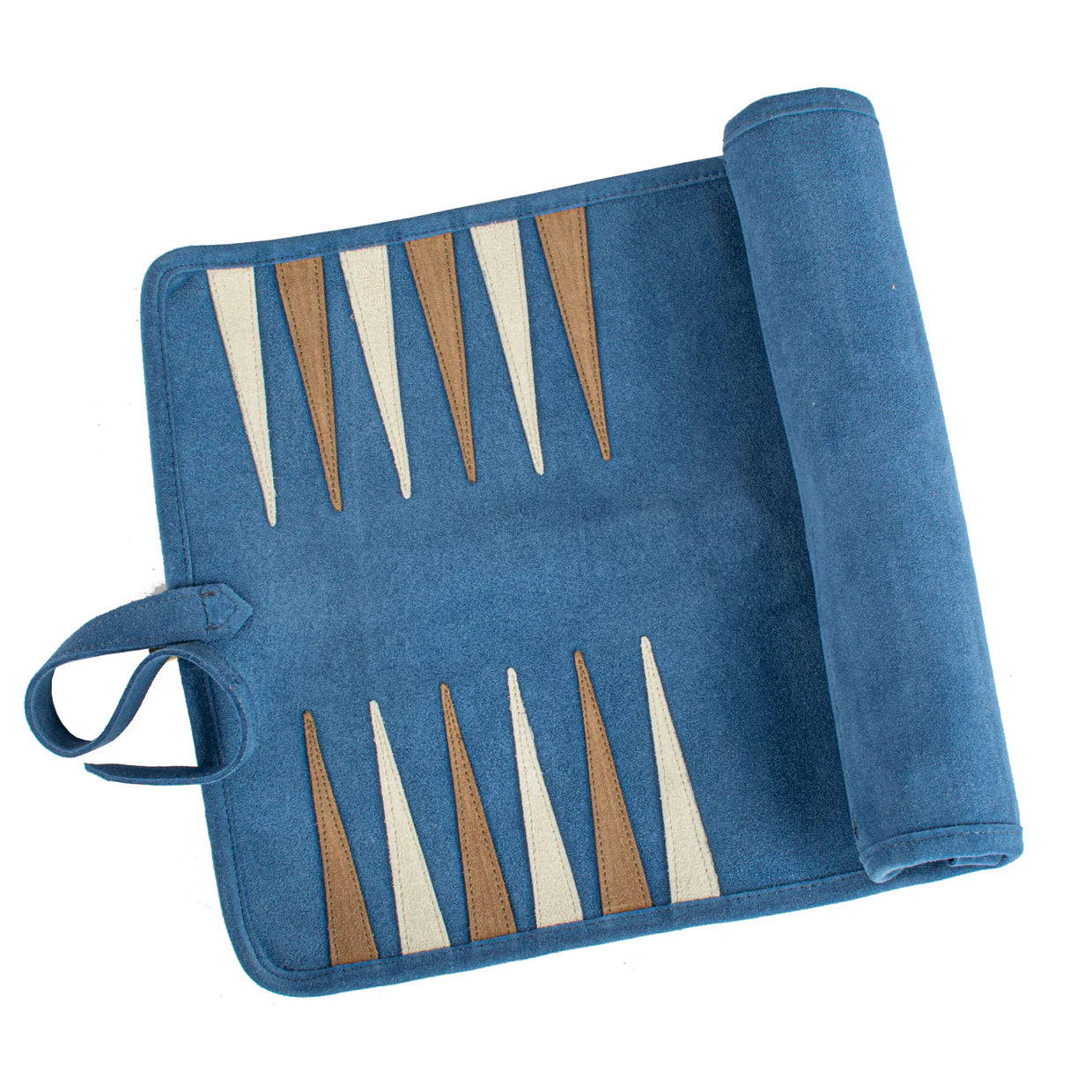 Manopoulos Suede Roll Blue