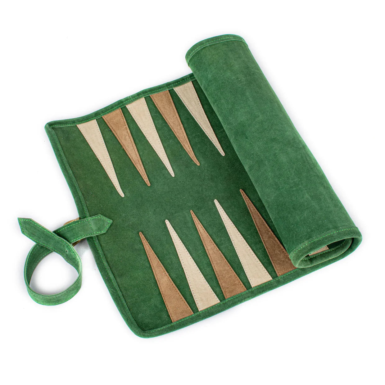 Manopoulos Suede Roll Green