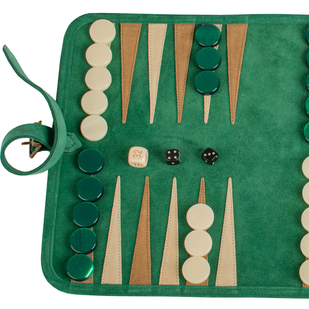 Manopoulos Suede Roll Green