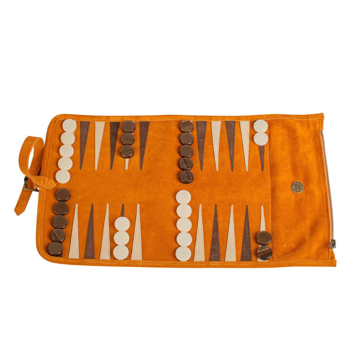 Manopoulos Suede Roll Orange