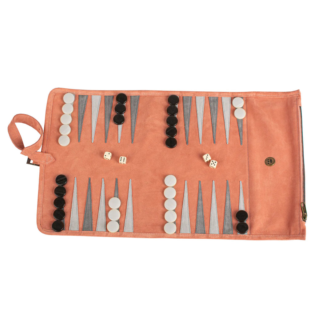 Manopoulos Suede Roll Pink