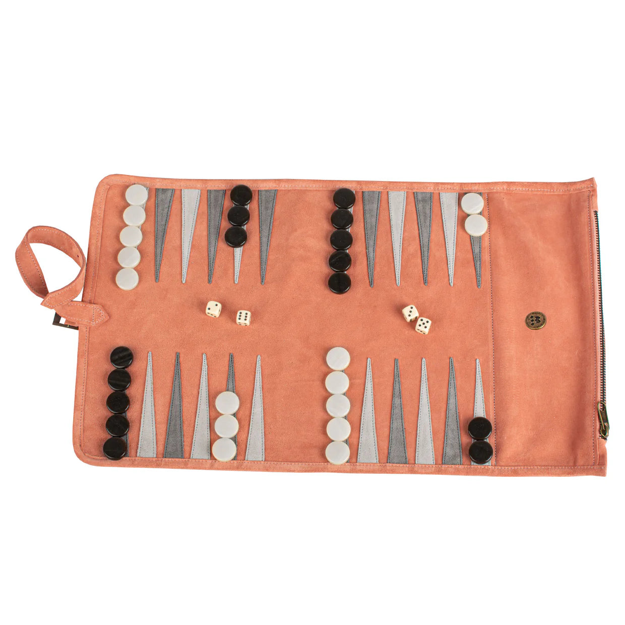 Manopoulos Suede Roll Pink