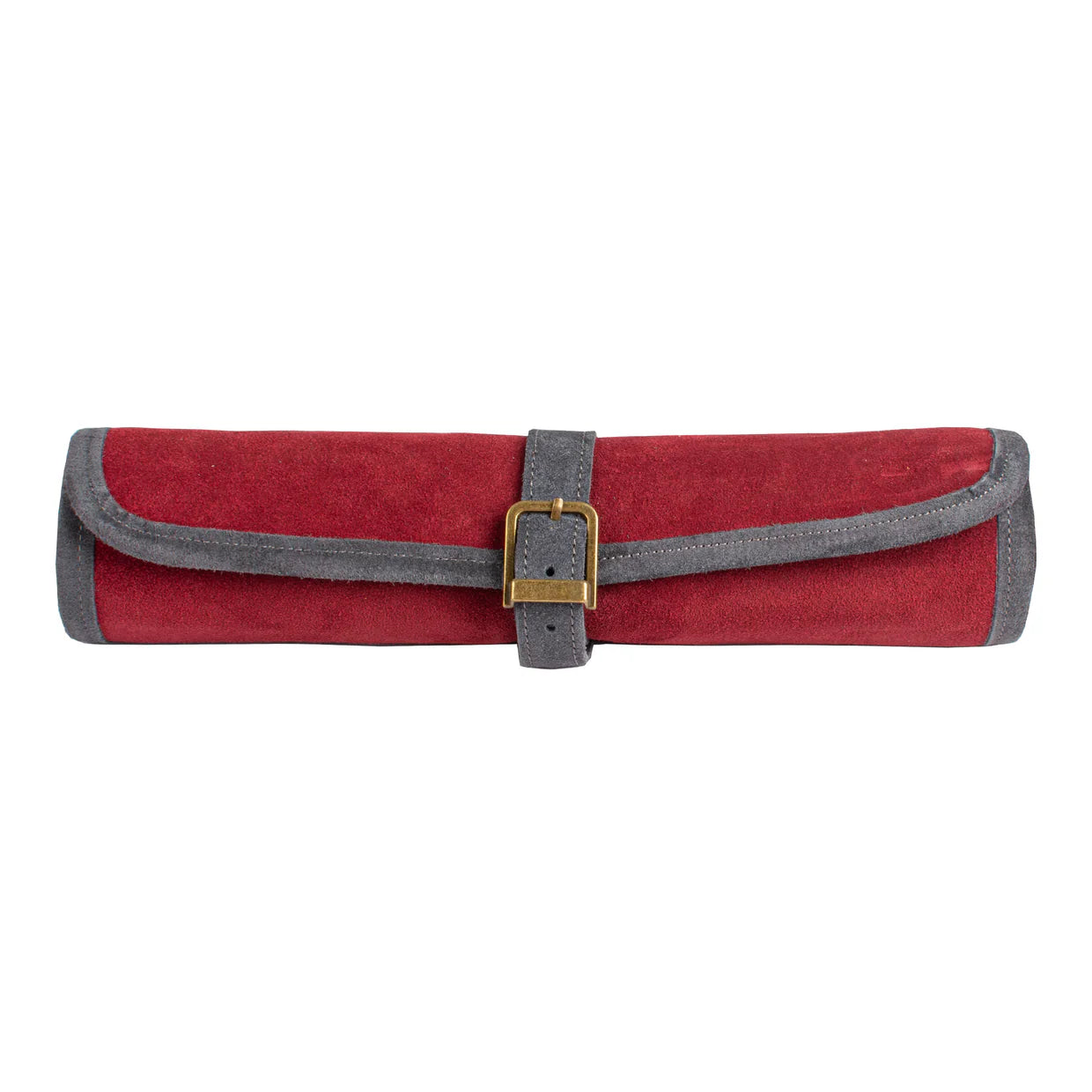Manopoulos Suede Roll up Red