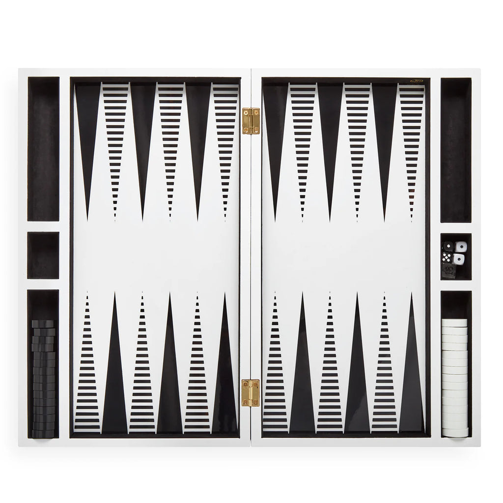 Jonathan Adler Op Art Backgammon Board